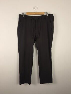 Peter Manning Everywhere Pants Men 34x26 Black Ripstop Nylon Stretch